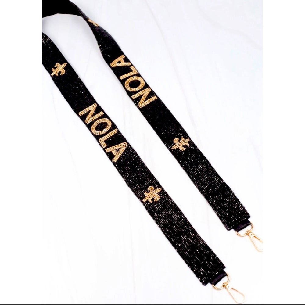 NOLA Embellished Crossbody Strap